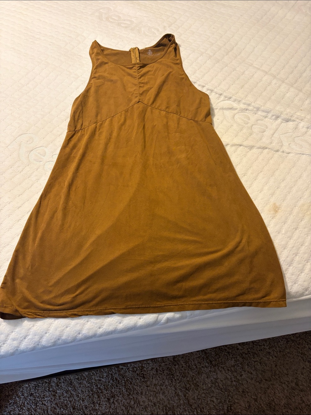 Awesome suede like  tank dress. Medium